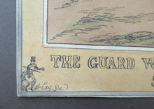 Load image into Gallery viewer, William Heath ORIGINAL 1820s Georgian Satirical Print. Lady Conyngham: The Guard Wot Looks After the Sovereign
