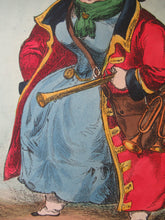 Load image into Gallery viewer, William Heath ORIGINAL 1820s Georgian Satirical Print. Lady Conyngham: The Guard Wot Looks After the Sovereign
