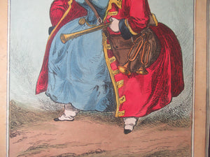 William Heath ORIGINAL 1820s Georgian Satirical Print. Lady Conyngham: The Guard Wot Looks After the Sovereign