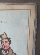 Load image into Gallery viewer, Original 1820s William Heath Satirical Print Quartette of Characters George IV, Lady Conyngham, Duke of Wellington &amp; Robert Peel

