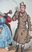 Load image into Gallery viewer, Original 1820s William Heath Satirical Print Quartette of Characters George IV, Lady Conyngham, Duke of Wellington &amp; Robert Peel
