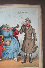 Load image into Gallery viewer, Original 1820s William Heath Satirical Print Quartette of Characters George IV, Lady Conyngham, Duke of Wellington &amp; Robert Peel
