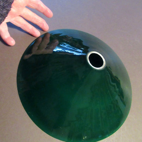 SINGLE Antique 1930s  Green Glass 
