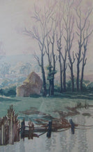 Load image into Gallery viewer, 1930s COLOUR WOODCUT. Concord and Cavendish Morton Entitled Spring Rhapsody
