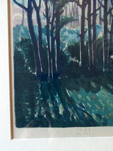 Load image into Gallery viewer, 1930s COLOUR WOODCUT. Concord and Cavendish Morton Entitled Spring Rhapsody
