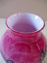 Load image into Gallery viewer, Pink Caithness Cadenza Glass Vase by Colin Terris
