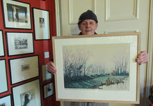 Load image into Gallery viewer, 1930s COLOUR WOODCUT. Concord and Cavendish Morton Entitled Spring Rhapsody
