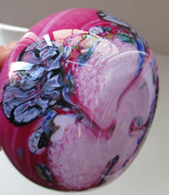 Load image into Gallery viewer, Pink Caithness Cadenza Glass Vase by Colin Terris
