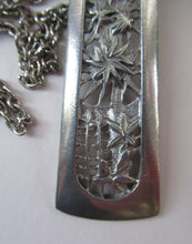 Load image into Gallery viewer, Vintage 1970s Scottish Pewter Ceard Necklace Inverewe
