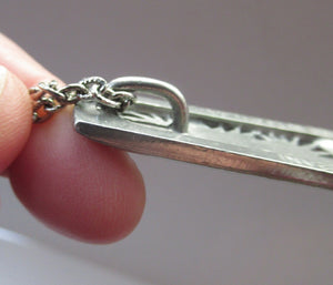 Vintage 1970s Scottish Pewter Ceard Necklace Inverewe