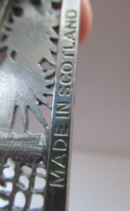 Vintage 1970s Scottish Pewter Ceard Necklace Inverewe