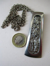 Load image into Gallery viewer, Vintage 1970s Scottish Pewter Ceard Necklace Inverewe
