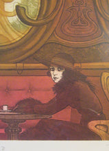 Load image into Gallery viewer, Frank Martin 1980s Colour Etching The Brasseries Hoffman by Frank Martin
