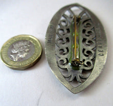Load image into Gallery viewer, Vintage 1970s Scottish CEARD Pewter Brooch. Entitled MOOR FERN
