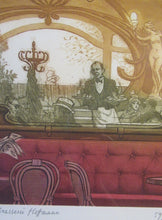 Load image into Gallery viewer, Frank Martin 1980s Colour Etching The Brasseries Hoffman by Frank Martin
