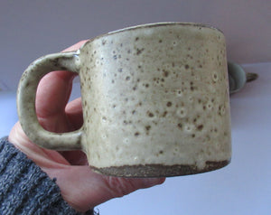 Vintage 1960s Dutch Studio Pottery Cups by Hannie Mein
