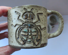 Load image into Gallery viewer, Vintage 1960s Dutch Studio Pottery Cups by Hannie Mein
