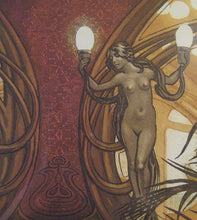 Load image into Gallery viewer, Frank Martin 1980s Colour Etching The Brasseries Hoffman by Frank Martin
