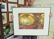 Load image into Gallery viewer, Frank Martin 1980s Colour Etching The Brasseries Hoffman by Frank Martin
