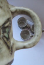 Load image into Gallery viewer, Vintage 1960s Dutch Studio Pottery Cups by Hannie Mein
