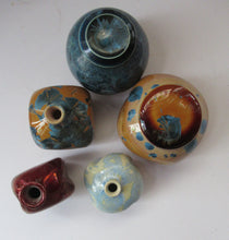 Load image into Gallery viewer, Julie Brooke Crystalline Glaze Miniature Bottle Vase
