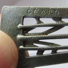 Load image into Gallery viewer, Vintage 1970s Scottish CEARD Pewter Pendant &amp; Long Chain. Entitled GRASSES
