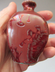 Julie Brooke Crystalline Glaze Miniature Bottle Vase