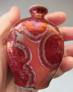 Julie Brooke Crystalline Glaze Miniature Bottle Vase