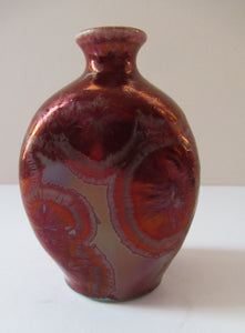 Julie Brooke Crystalline Glaze Miniature Bottle Vase