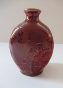 Julie Brooke Crystalline Glaze Miniature Bottle Vase