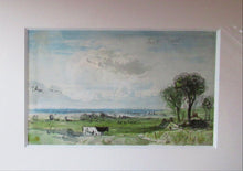 Load image into Gallery viewer, David Octavius Hill View from Craigmillar Case Watercolour Painting
