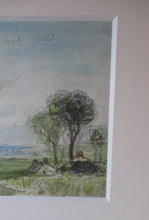 Load image into Gallery viewer, David Octavius Hill View from Craigmillar Case Watercolour Painting
