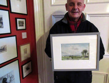 Load image into Gallery viewer, David Octavius Hill View from Craigmillar Case Watercolour Painting
