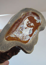 Load image into Gallery viewer, SINGLE: ANTIQUE 19th Century Miniature Treacle Glaze Staffordshire Dog
