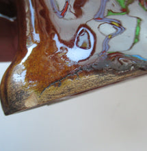 Load image into Gallery viewer, SINGLE: ANTIQUE 19th Century Miniature Treacle Glaze Staffordshire Dog
