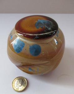 Julie Brooke Crystalline Glaze Miniature Bottle Vase