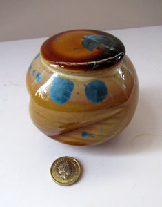 Julie Brooke Crystalline Glaze Miniature Bottle Vase