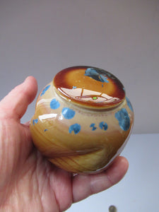 Julie Brooke Crystalline Glaze Miniature Bottle Vase