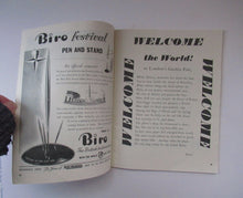 Load image into Gallery viewer, Rarer FESTIVAL OF BRITAIN Brochure for the Pleasure Gardens at Battersea Park, 1951
