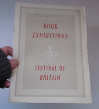 Load image into Gallery viewer, Festival of Britian Book Exhibitions Pamphlet 1951
