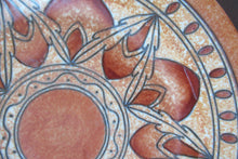 Load image into Gallery viewer, Charlotte Rhead Tube Lined Charger for Crown Ducal. Lotus Leaves Platter. 12 inches

