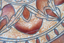 Load image into Gallery viewer, 1930s Charlotte Rhead Crown Ducal Lotus Leaves Pattern Wall Charger
