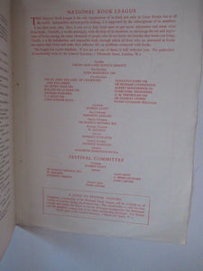 Festival of Britian Book Exhibitions Pamphlet 1951