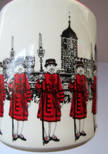 Load image into Gallery viewer, 1980s MIDWINTER POTTERY. Rare LONDON SCENES Mugs. Beefeaters at the Tower of London
