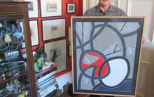 Load image into Gallery viewer, Scottish Art 1970s Collage Sam Ainsley Toi et Moi 
