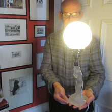 Load image into Gallery viewer, 1930s Walther &amp; Sohne German Art Deco Frosted Glass Nude Table Lamp
