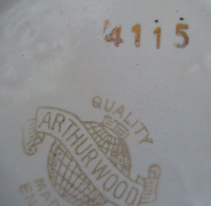1950s CERAMIC Handkerchief Vase Arthur Wood Pottery