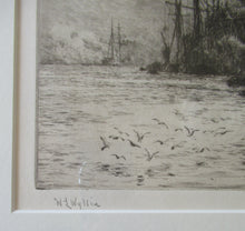Load image into Gallery viewer, ORIGINAL ETCHING: William Lionel Wyllie (1851 – 1931) HMS Orion. Pencil Signed 
