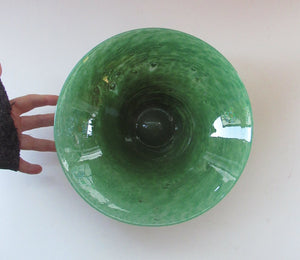 1930s Whitefriars Cloud Glass Bowl
