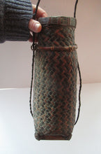 Load image into Gallery viewer, Antique 1940s African Woven Quiver Arrows or Gourd Carrier
